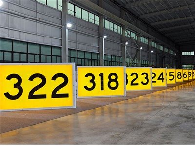 Flat Sign Holder